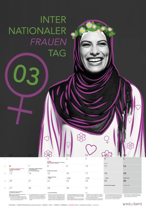 Der Monatskalender 2020 – Entwürfe – #03_04