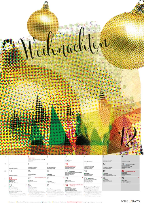 Der Monatskalender 2019 – Entwürfe – #12_02