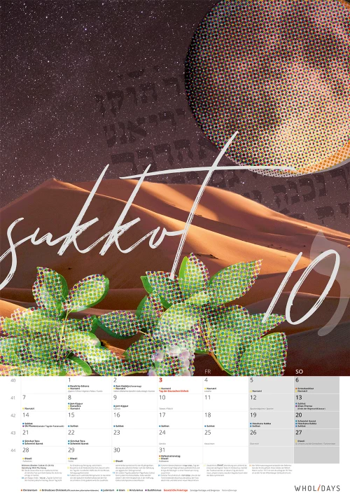 Der Monatskalender 2019 – Oktober