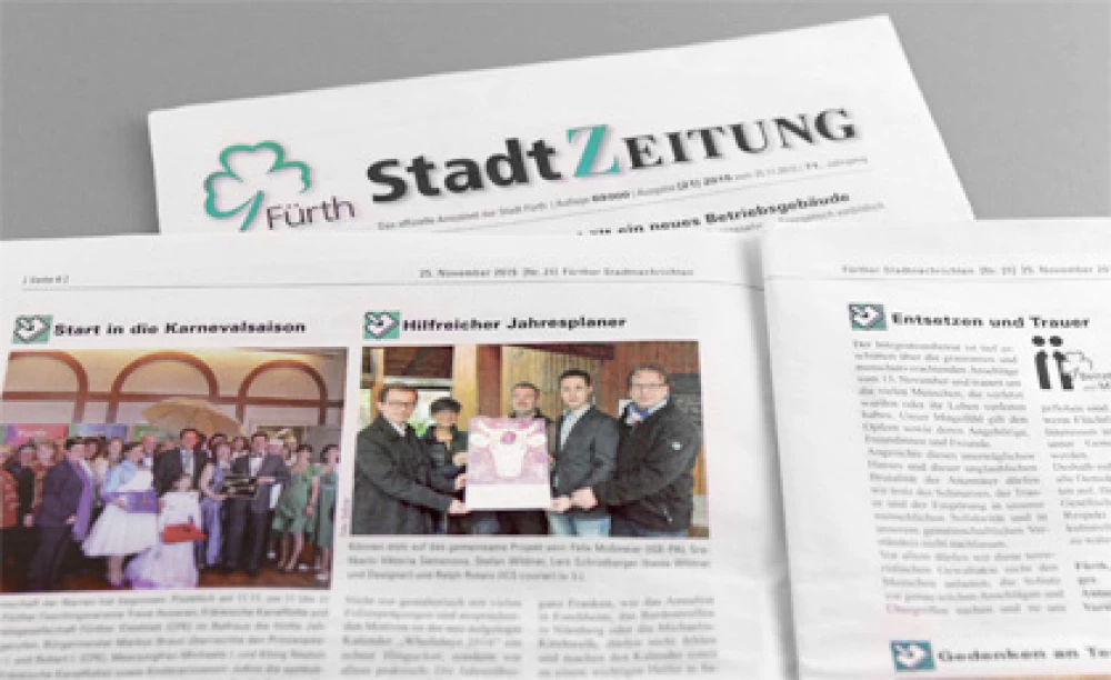 wholidays als hilfreicher Jahresplaner in der Stadtzeitung Fürth